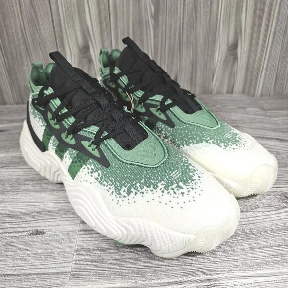 Adidas Trae Young 3 Low Grey/Green IE2703Basketball Shoes Men's Size 11 NEW